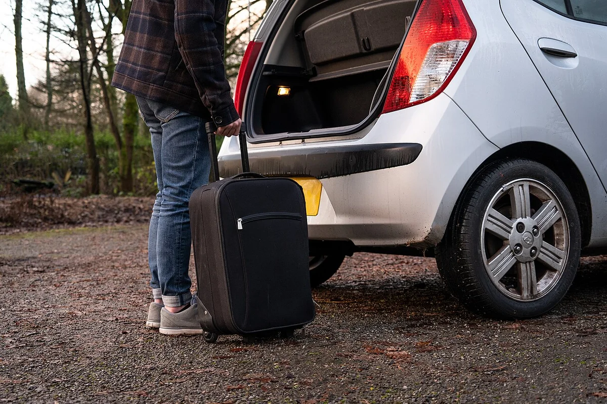 Cavernous 592-Liter Boot Loaded with Check-In Luggage