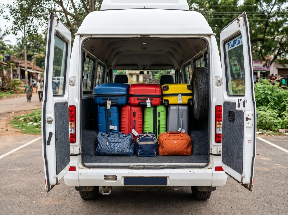 Dedicated Luggage Bay for Group Bags